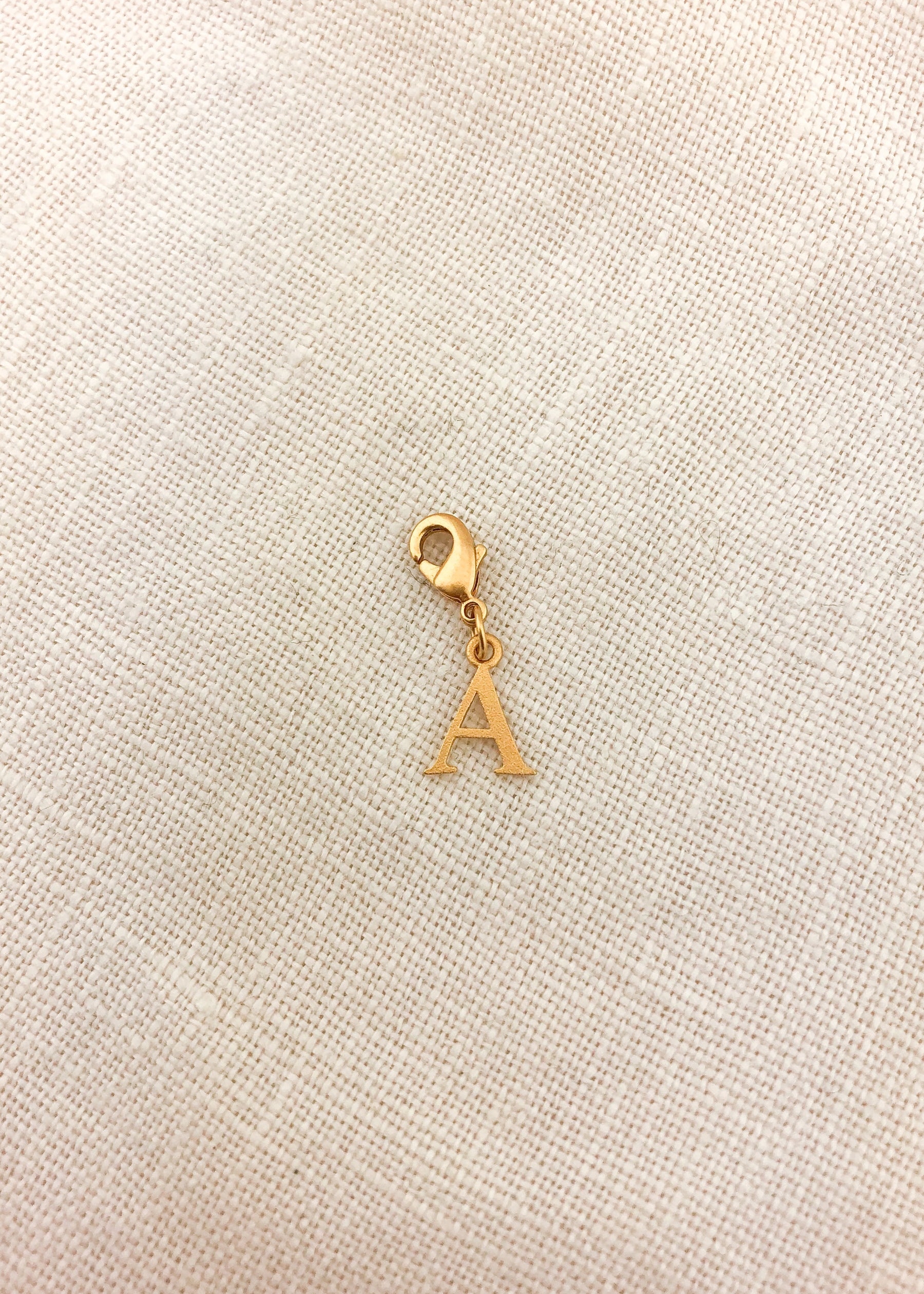 Letter Charms A-Z