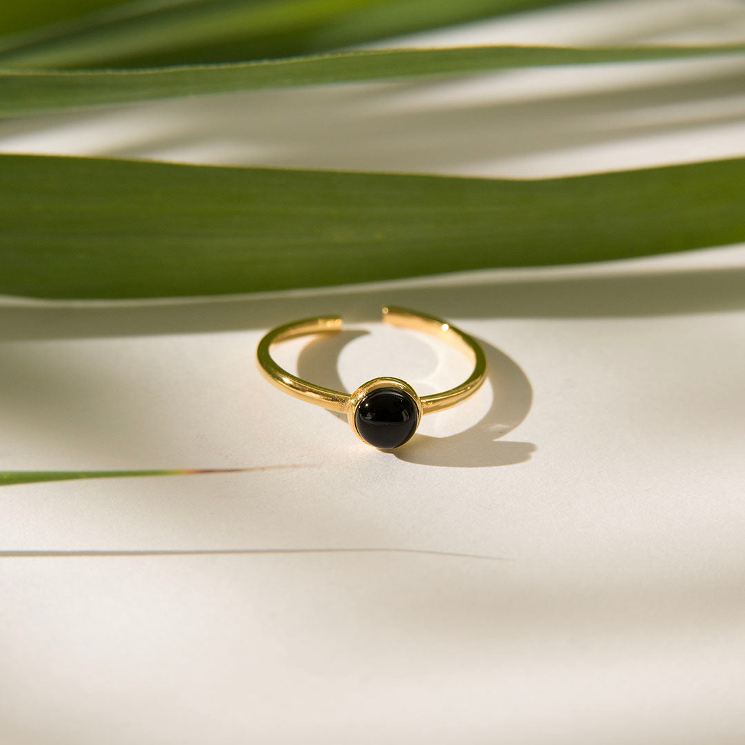 Una Ring - Onyx