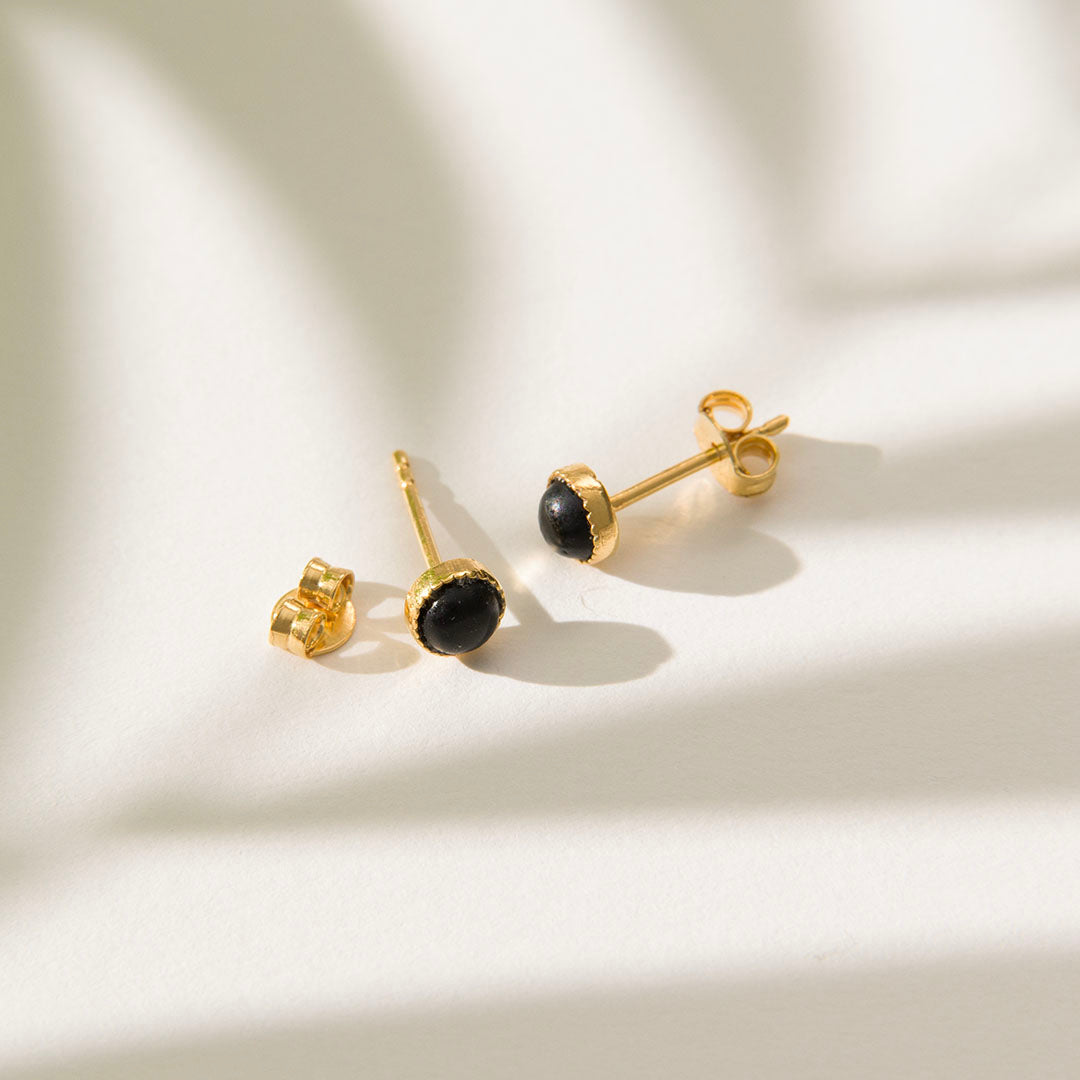 Alima Small Ohrstecker - Studs Onyx