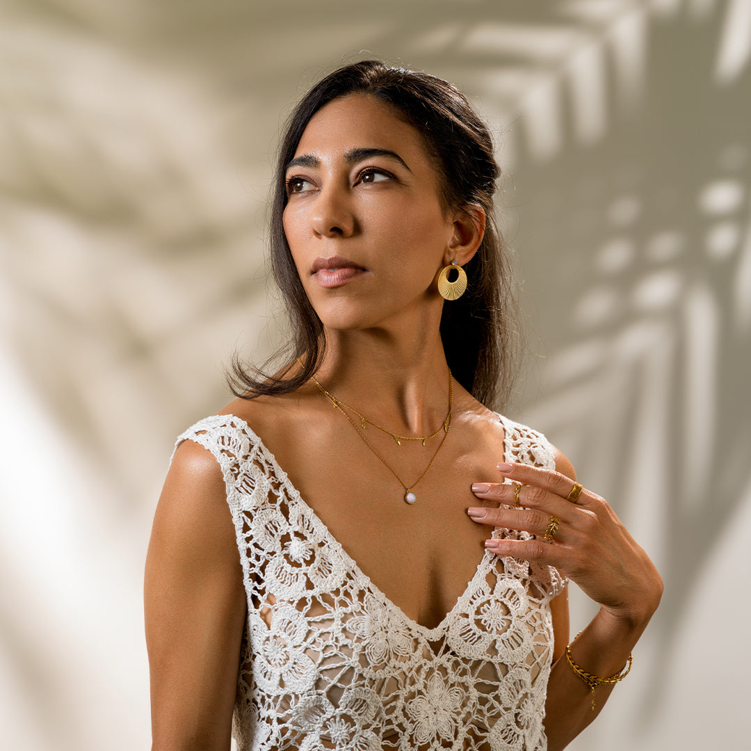 Una Big Studs & Nora Earring Charms