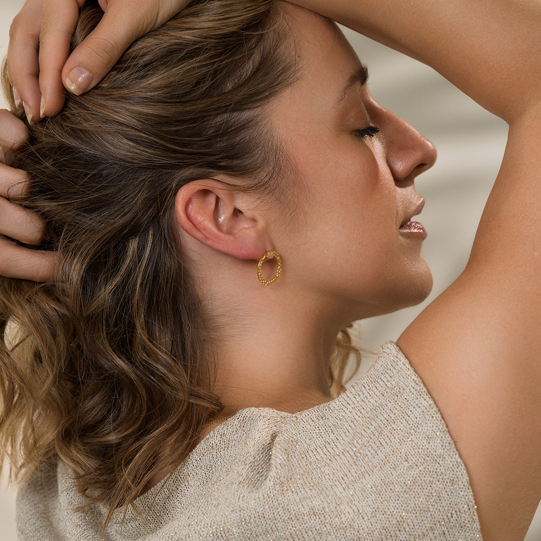 Alima Small Ohrstecker - Studs Onyx