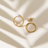 Alima Studs & Lumi Earring Charms