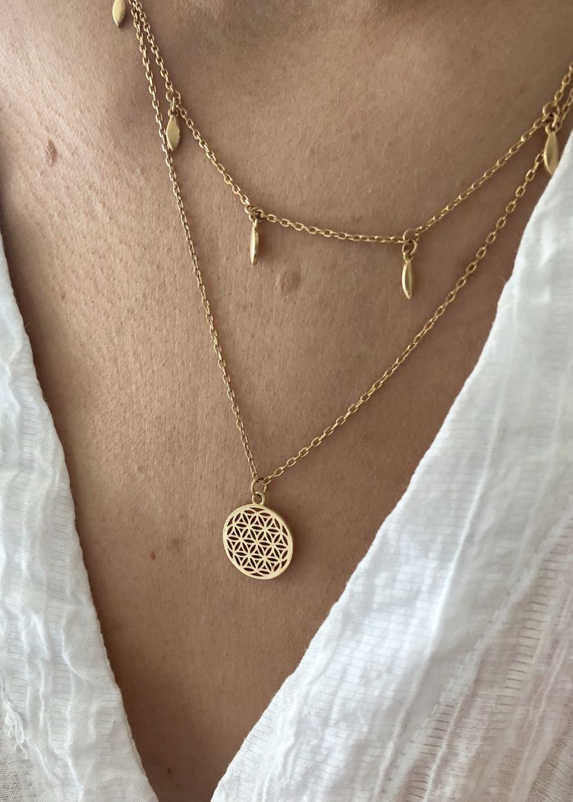 Una Flower of life Necklace
